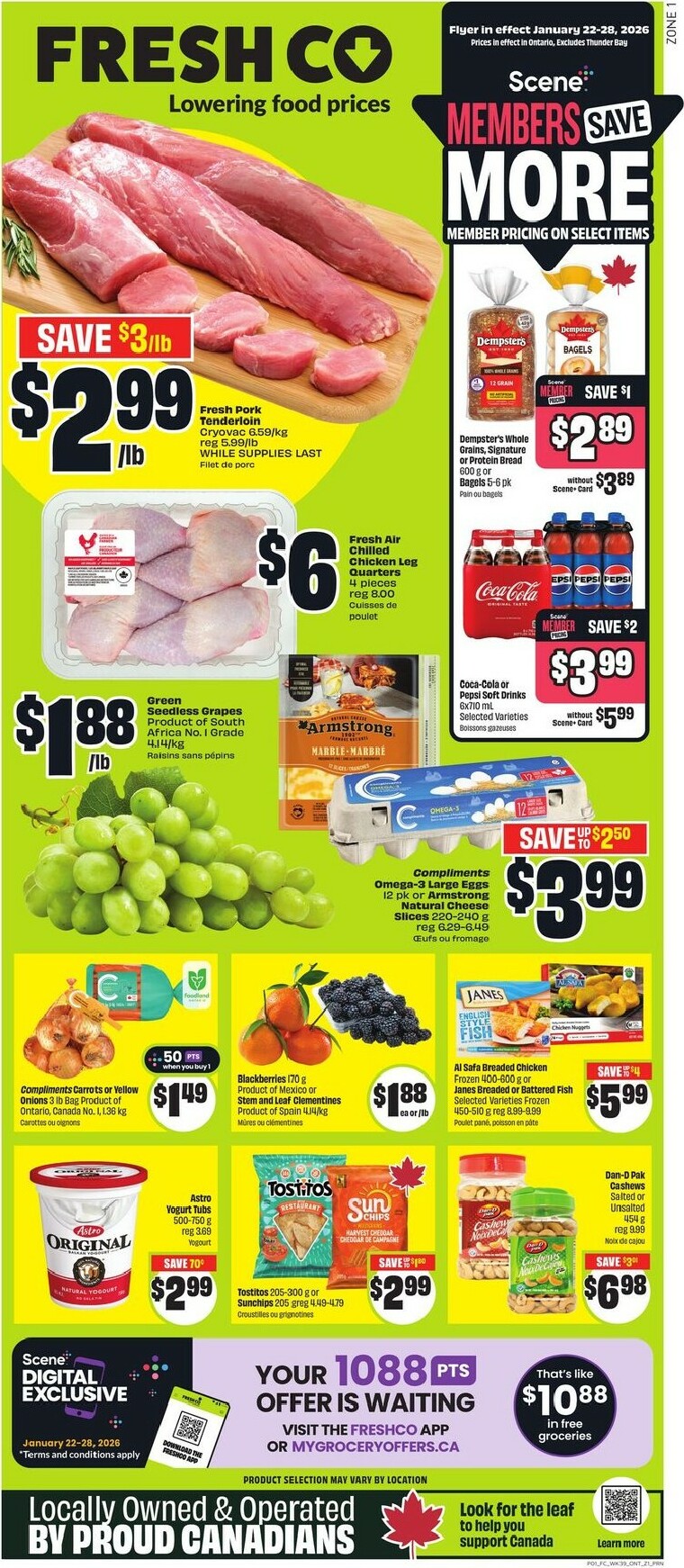 freshco - Freshco Flyer Valid From 01-22 to 01-28 - page: 1