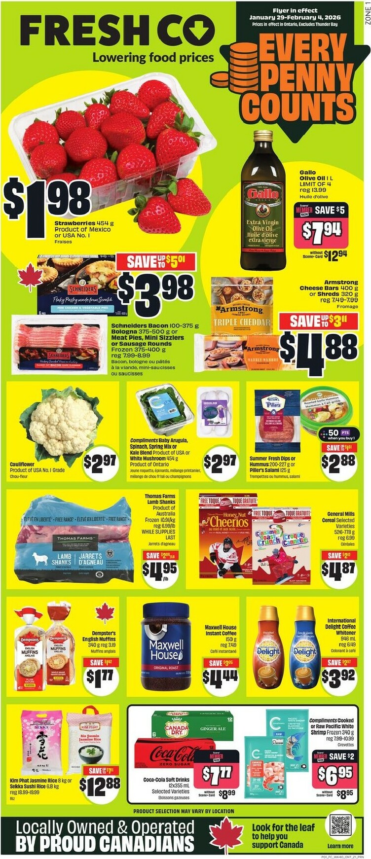 freshco - Freshco Flyer Valid From 01-29 to 02-04 - page: 1