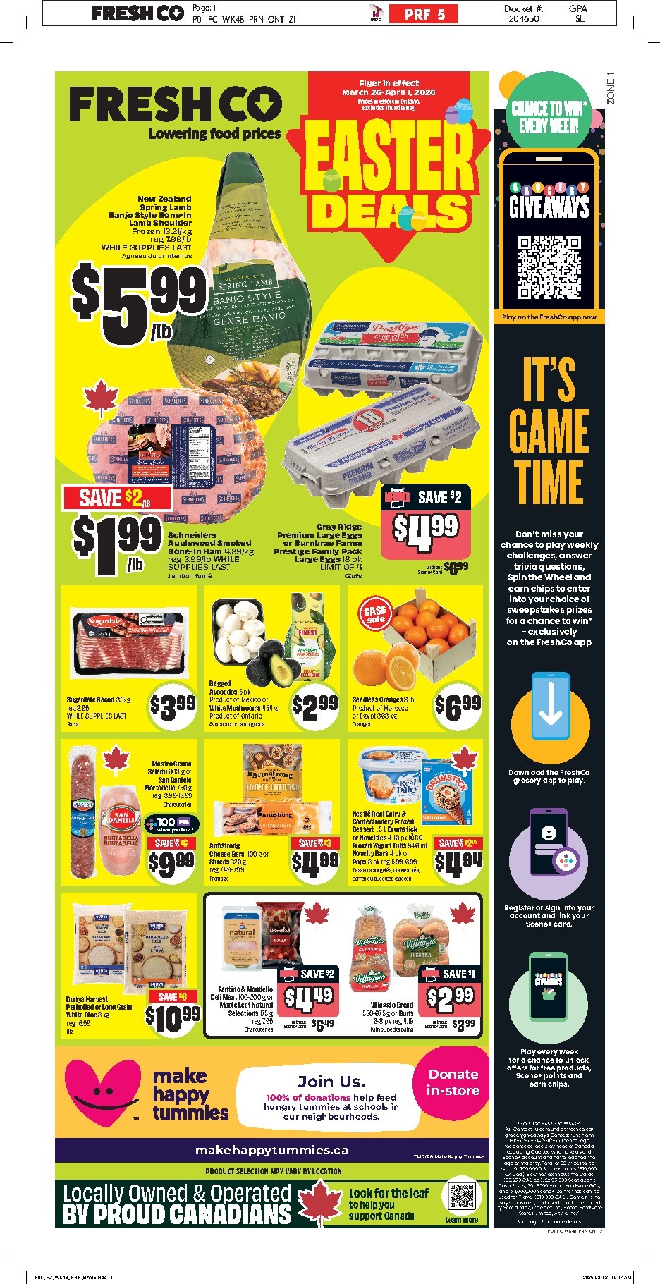 freshco - Freshco Flyer Valid From 2026-03-26 to 2026-04-01