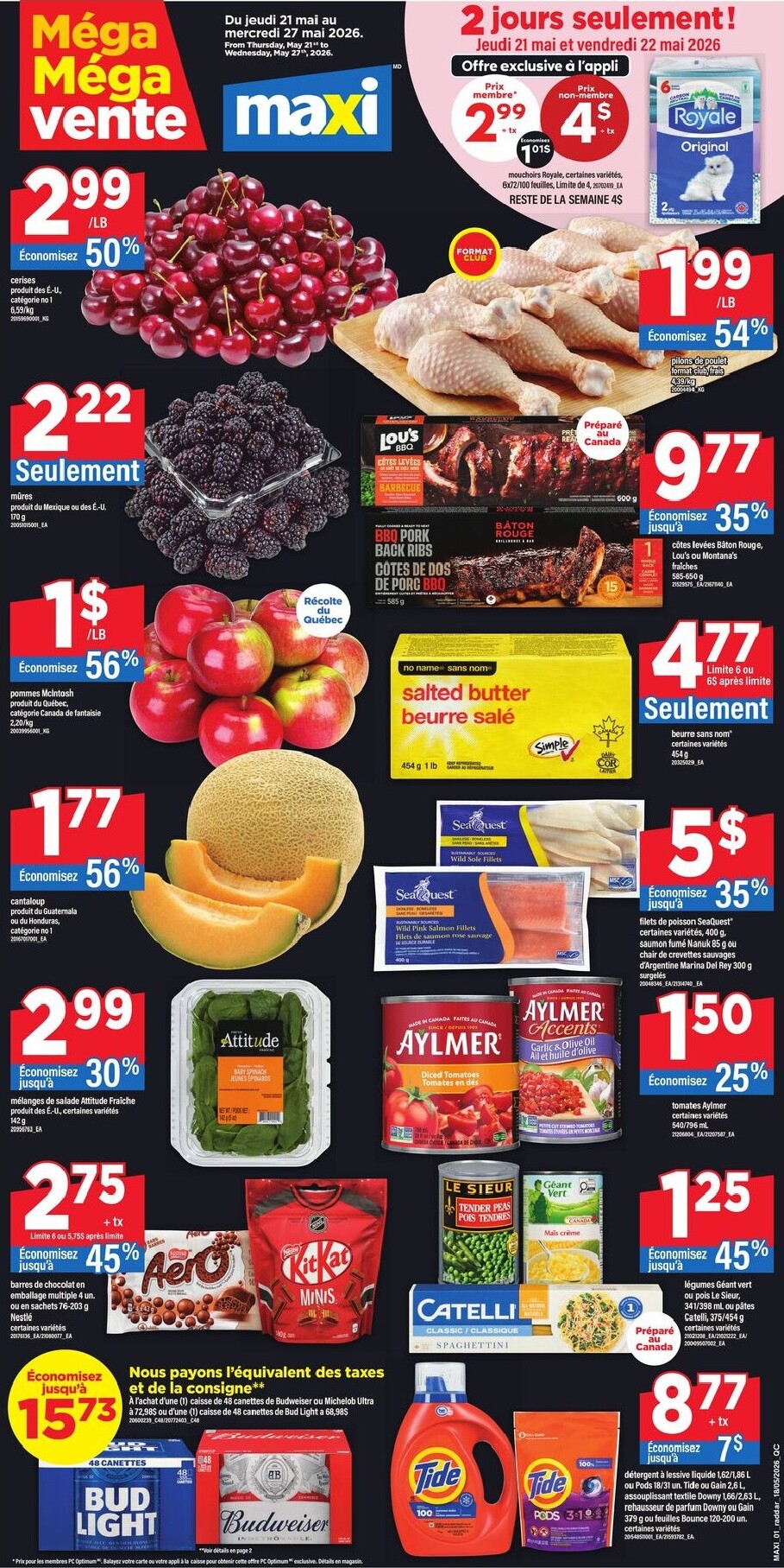 maxi - New Maxi Flyer for This Week – 2026-05-21 to 2026-05-27