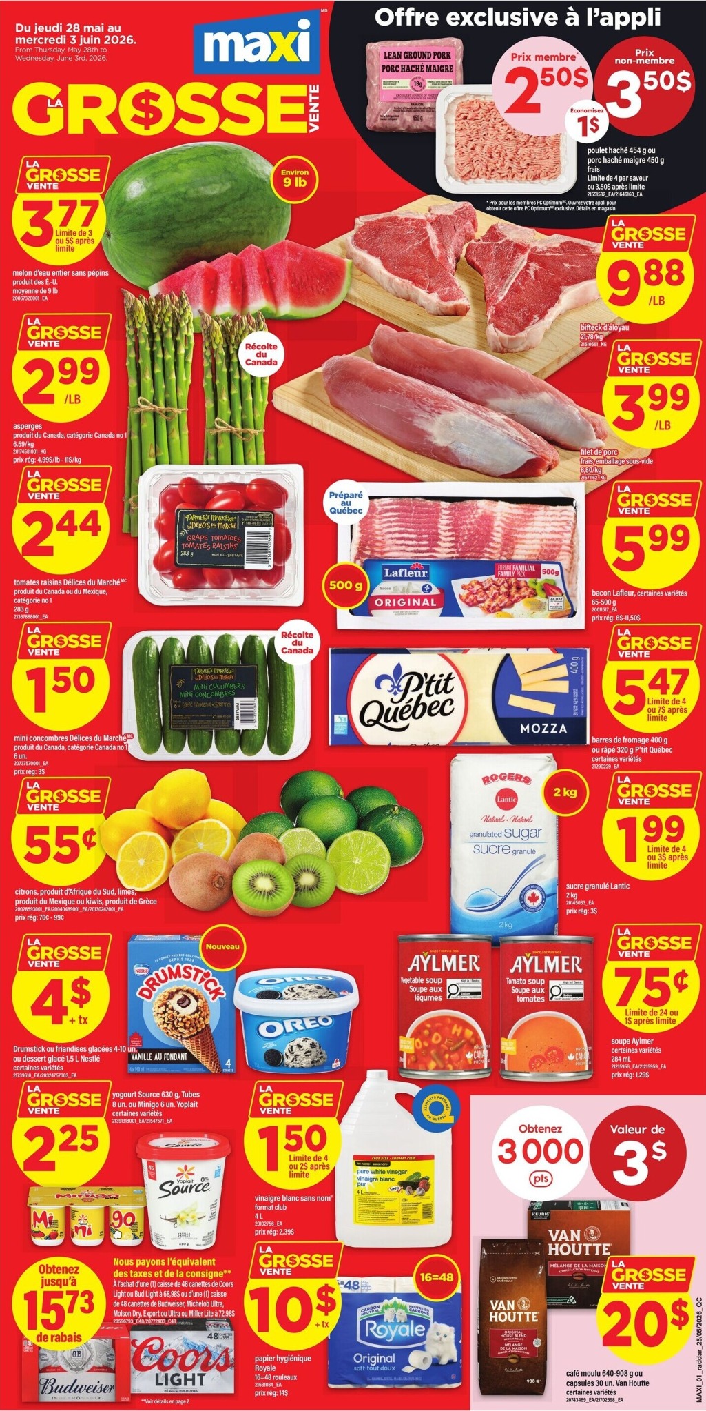 maxi - New Maxi Flyer for This Week – 2026-05-28 to 2026-06-03 - page: 1