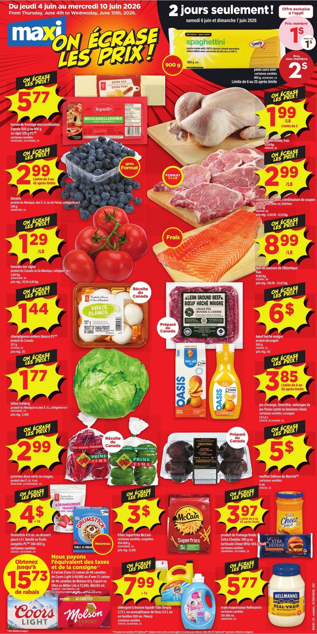 maxi - New Maxi Flyer for This Week – 2026-06-04 to 2026-06-10