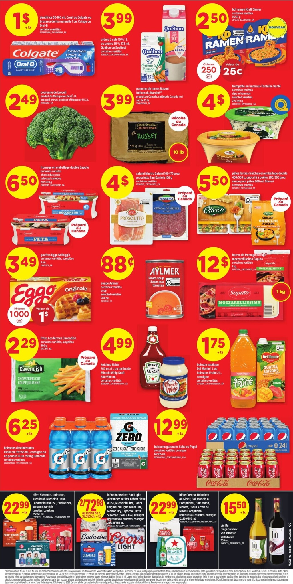 maxi - New Maxi - Weekly Flyer - Valid Thursday, July 16 - Wednesday, July 22 Flyer for This Week – 2026-07-16 to 2026-07-23 - page: 2