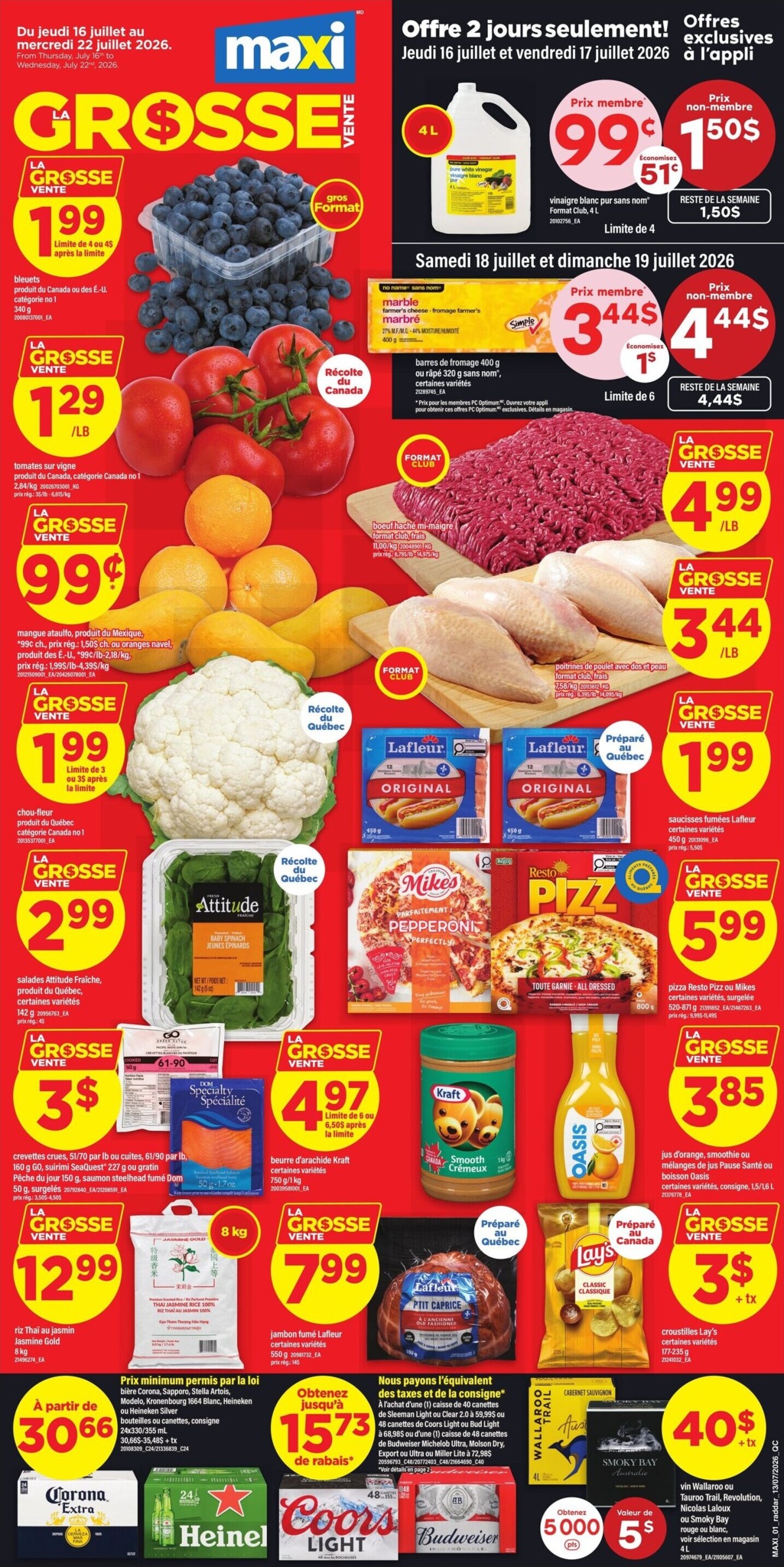 maxi - Maxi Flyer Valid from 2026-07-16 to 2026-07-22 - page: 1