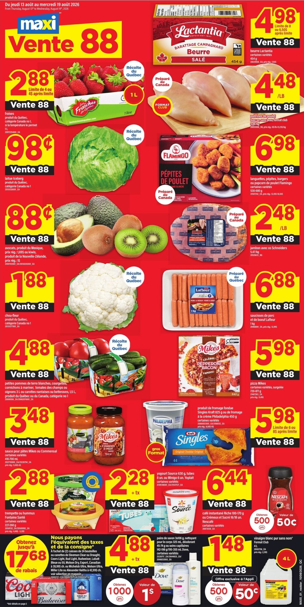 maxi - New Maxi Flyer for This Week – 2026-08-13 to 2026-08-19
