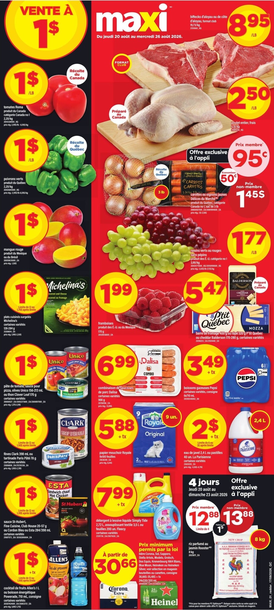 maxi - New Maxi Flyer for This Week – 2026-08-20 to 2026-08-26