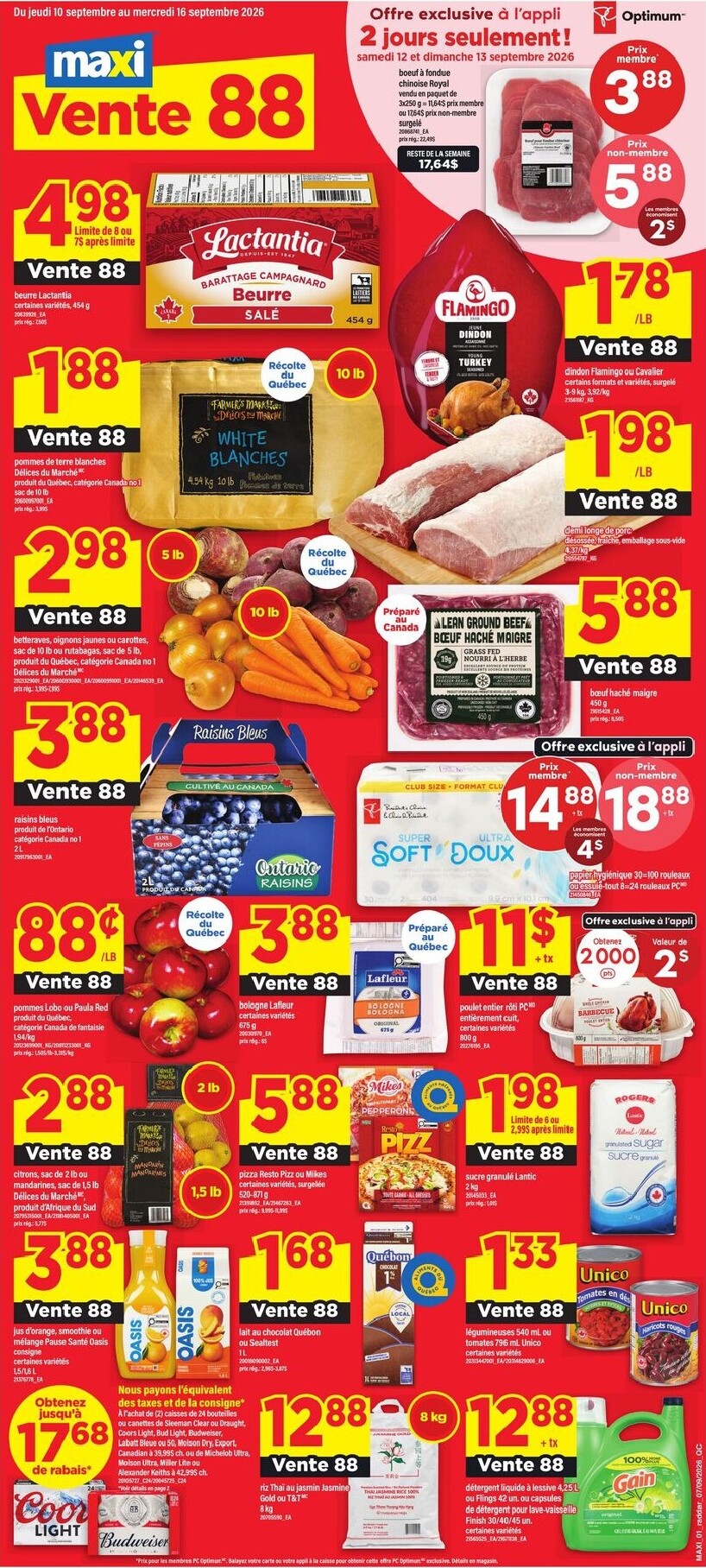 maxi - New Maxi Flyer for This Week – 2026-09-10 to 2026-09-16
