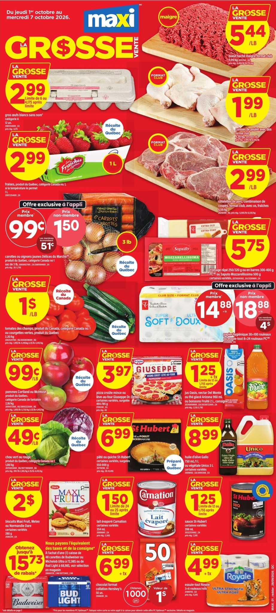 maxi - New Maxi Flyer for This Week – 2026-10-01 to 2026-10-07