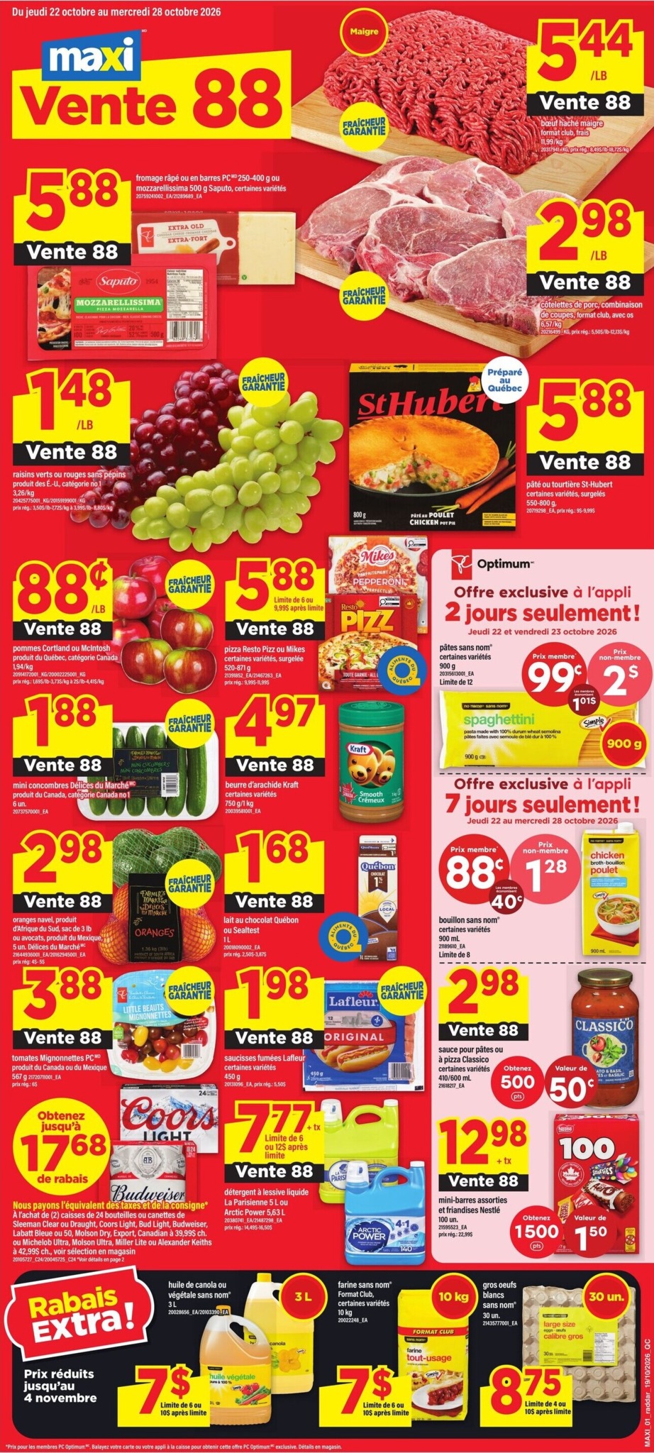 maxi - New Maxi Flyer for This Week – 2026-10-22 to 2026-10-28 - page: 1