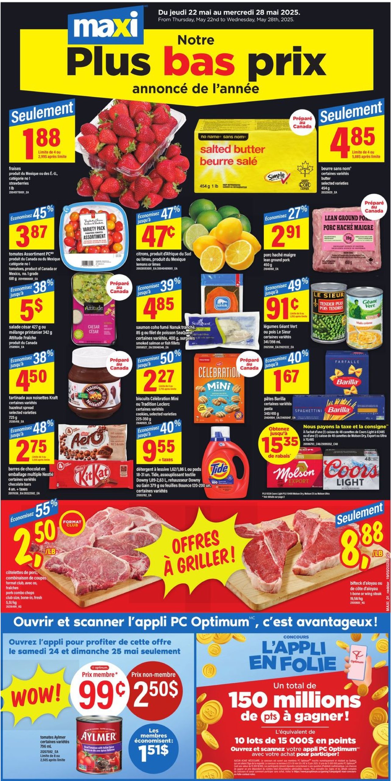 maxi - Maxi flyer valid from 05-22 - 05-28 - page: 1
