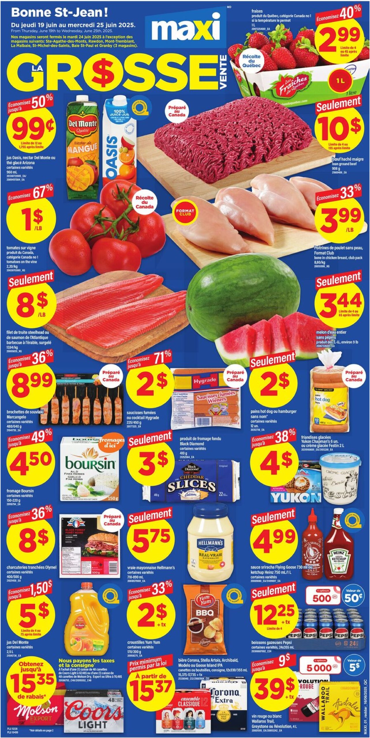 maxi - Maxi flyer valid from 06-19 - 06-25