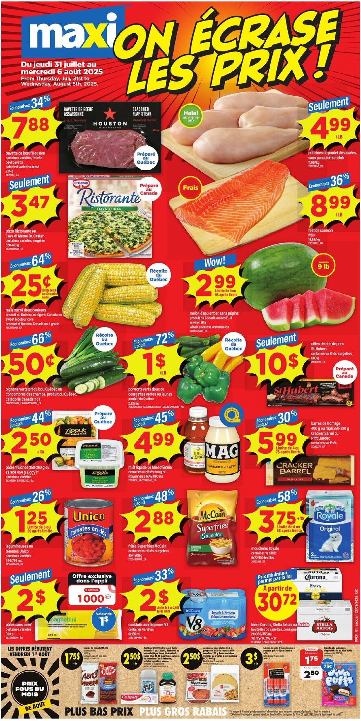 maxi - Maxi flyer valid from 07-31 - 08-06