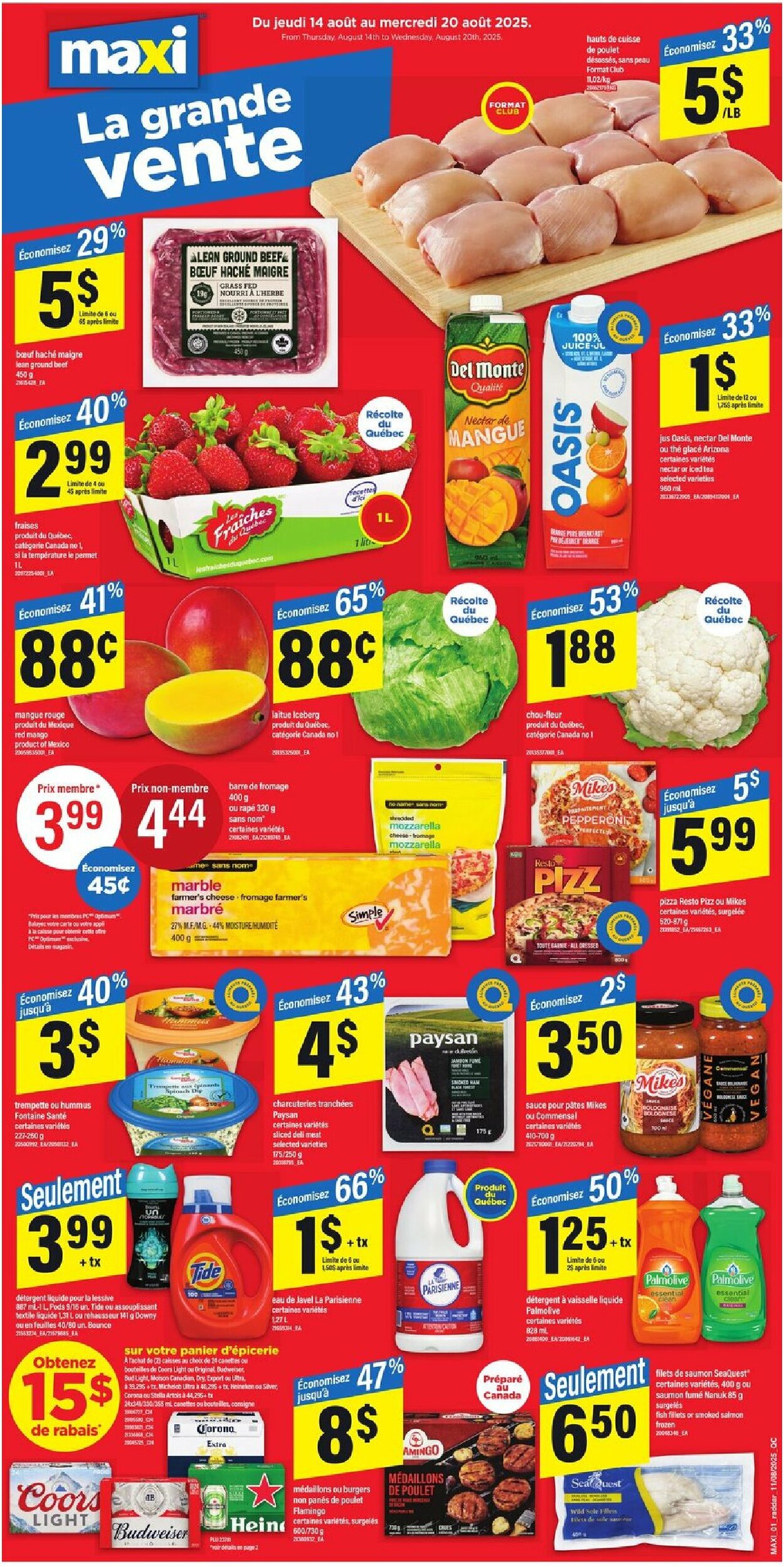 maxi - Maxi flyer valid from 08-14 - 08-20