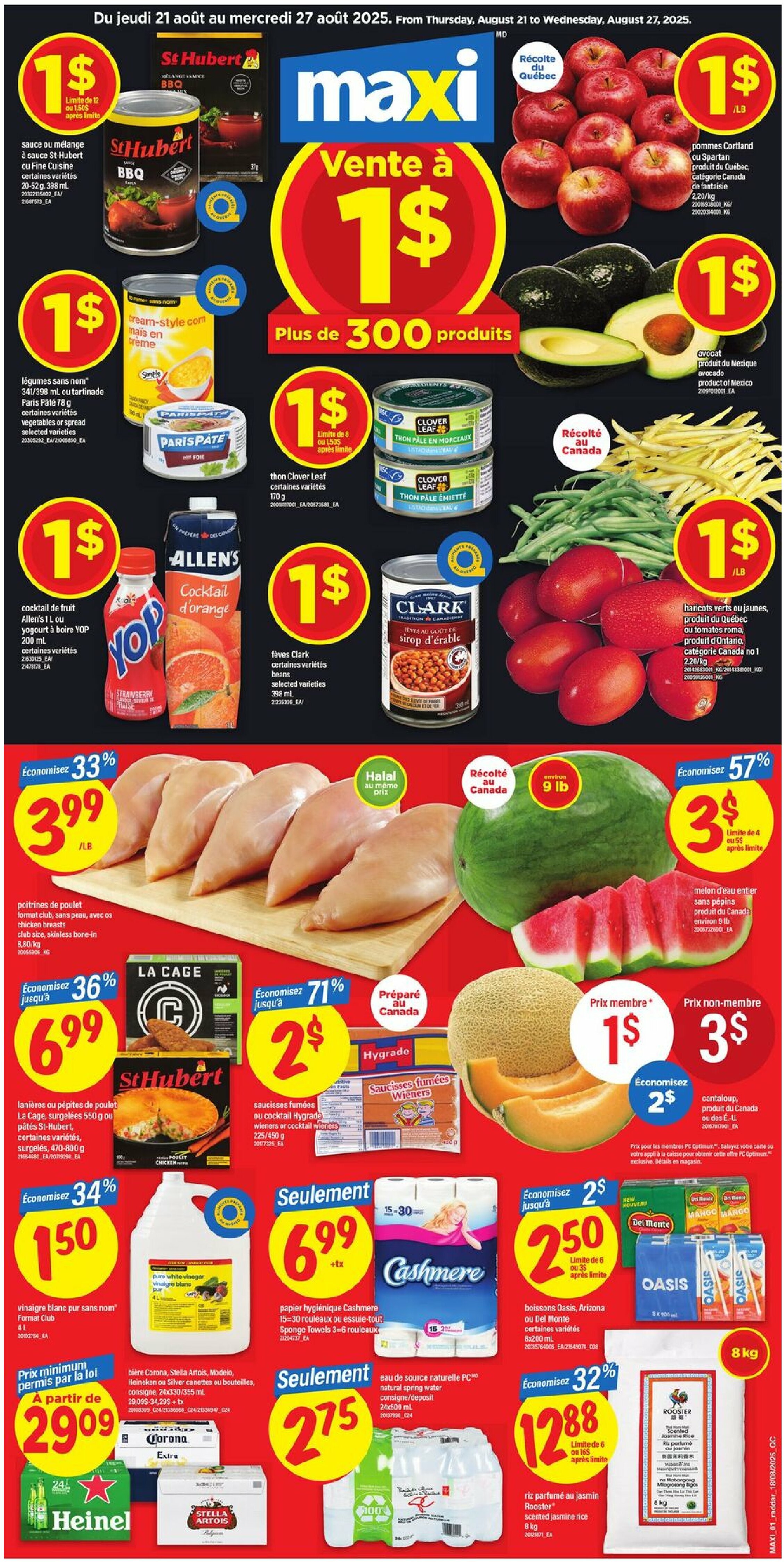 maxi - Maxi flyer valid from 08-21 - 08-27