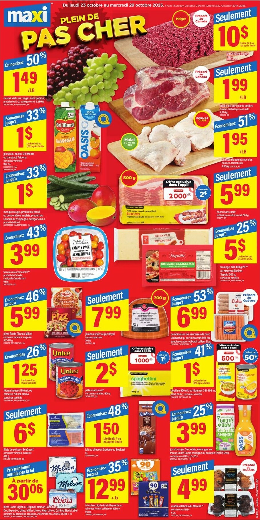 maxi - Maxi Flyer Valid From 10-23 to 10-29