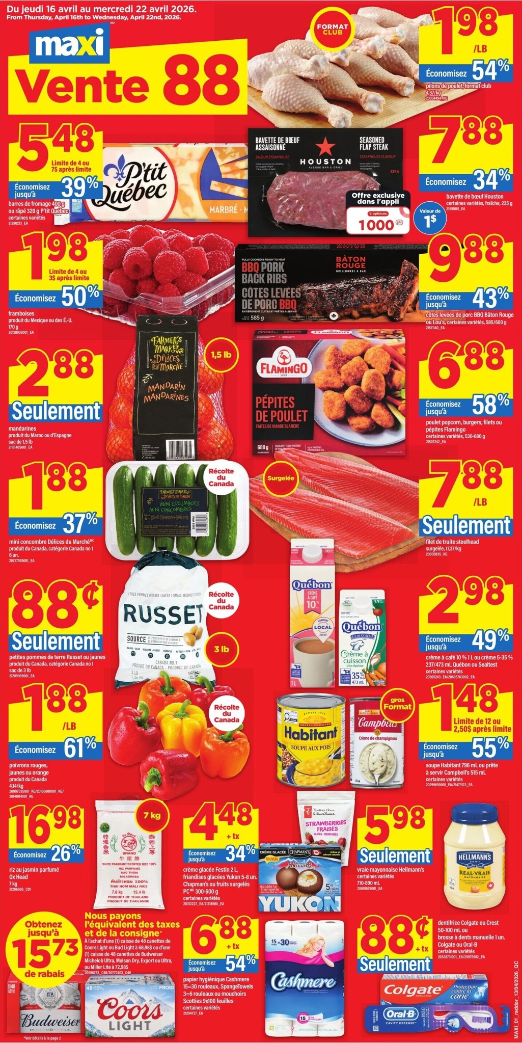 maxi - New Maxi Flyer for This Week – 2026-04-16 to 2026-04-22