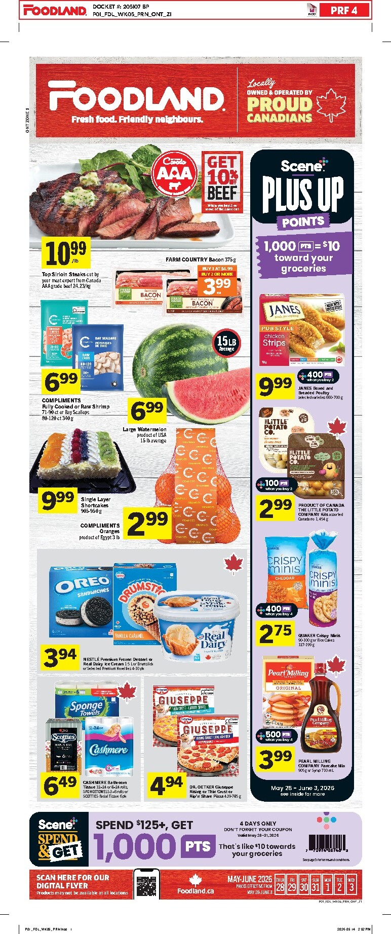foodland - New Foodland Flyer for This Week – 2026-05-28 to 2026-06-03 - page: 1