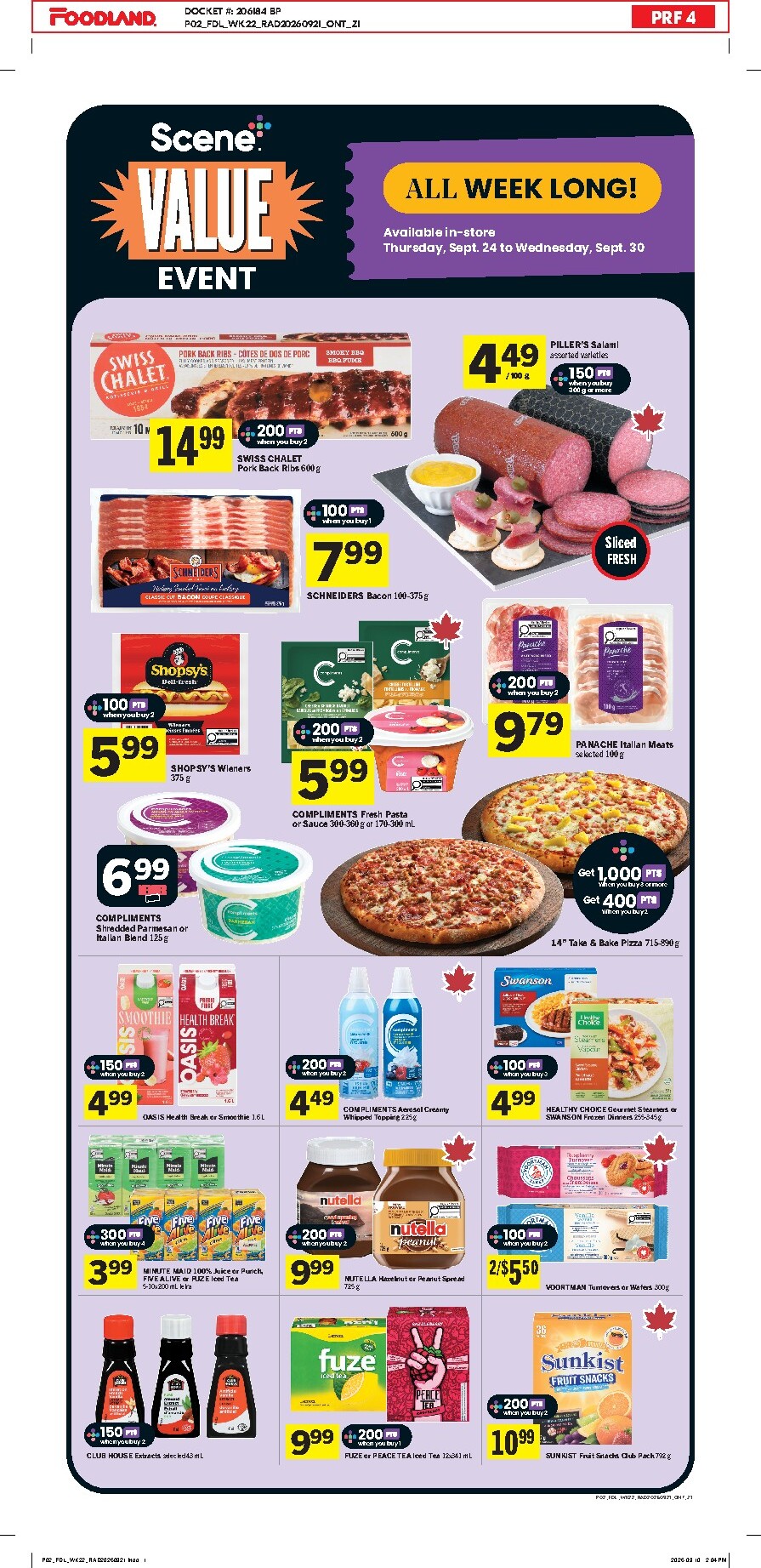 foodland - New Foodland Flyer for This Week – 2026-09-24 to 2026-09-30 - page: 3