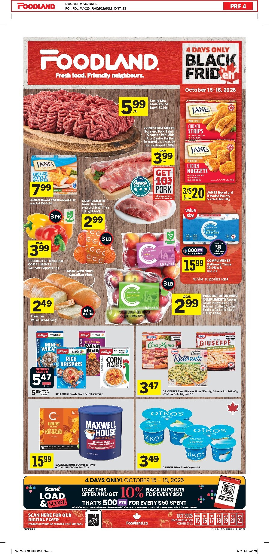 foodland - New Foodland Flyer for This Week – 2026-10-15 to 2026-10-21