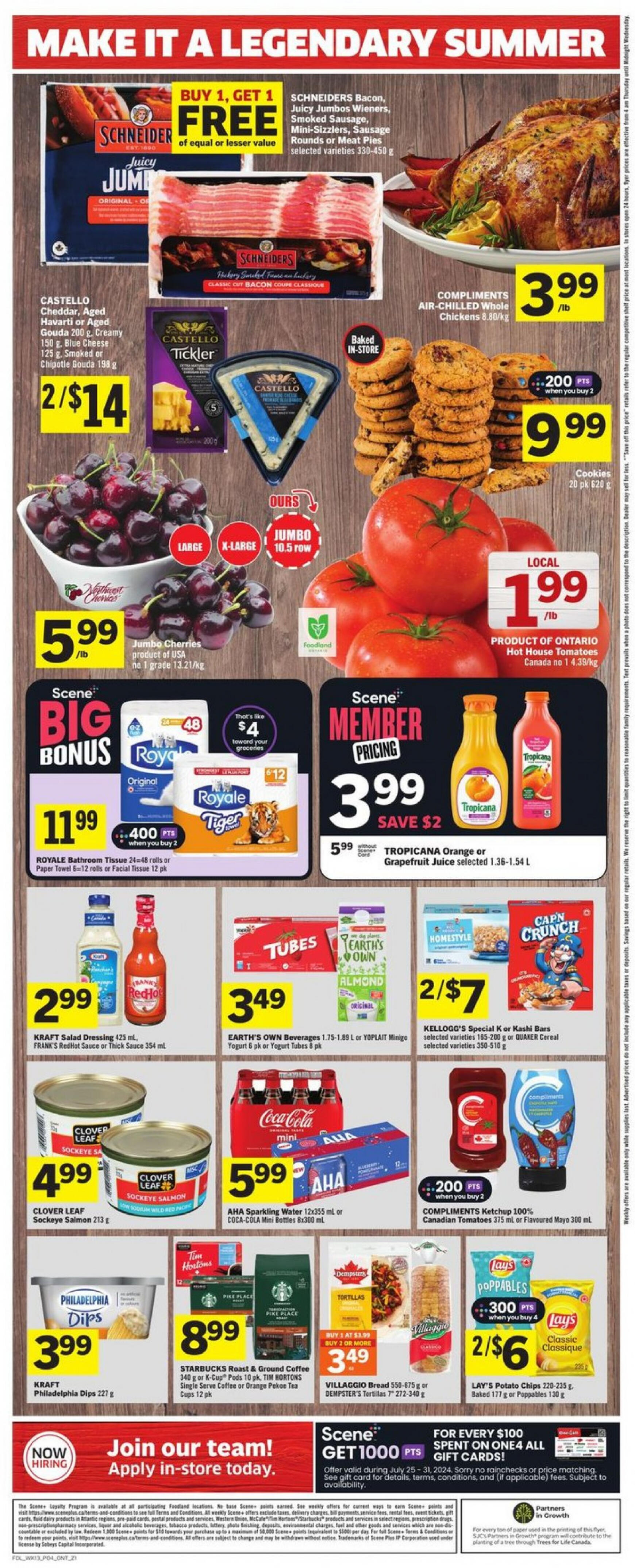 foodland - Foodland flyer current 25.07. - 31.07. - page: 2