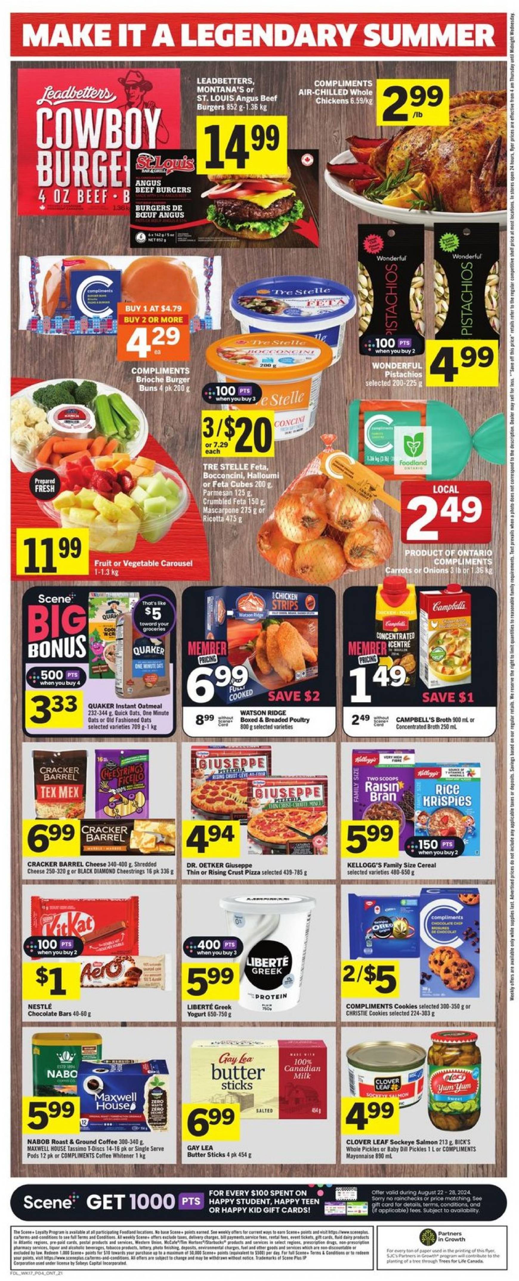 foodland - Latest Foodland flyer 22.08. - 28.08. - page: 2