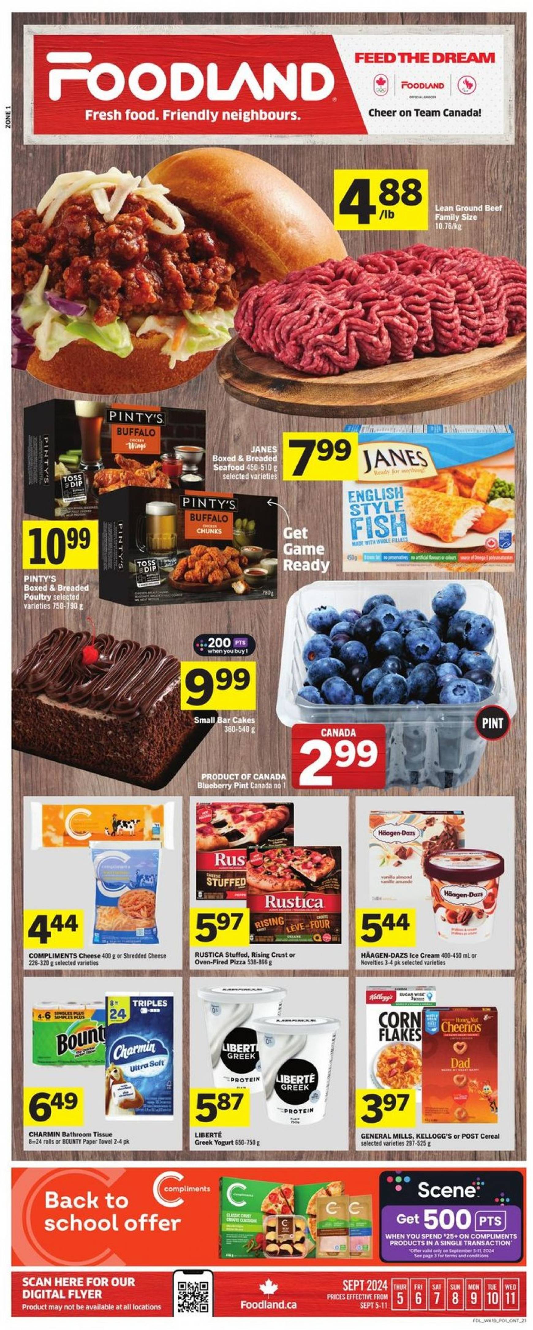 foodland - Latest Foodland flyer 05.09. - 11.09.