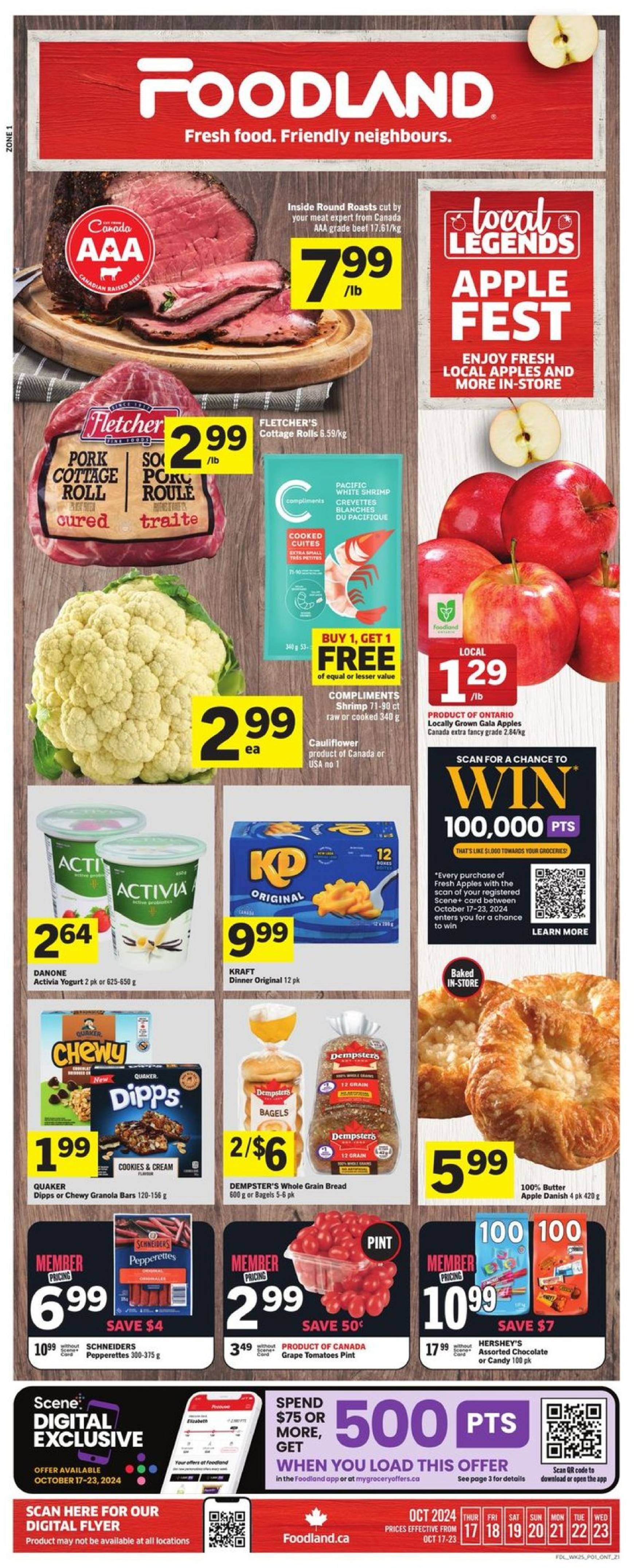 foodland - Foodland flyer valid from 17.10. - 23.10.