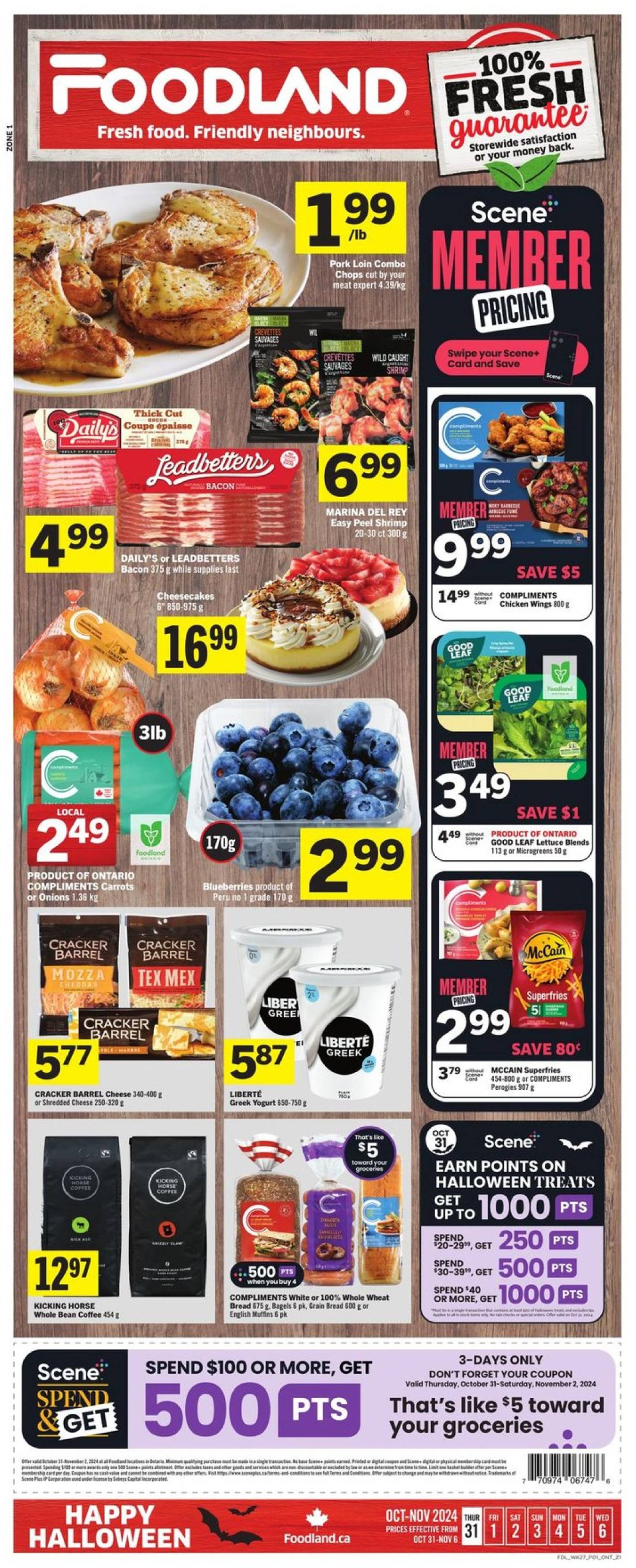 foodland - Foodland flyer valid from 31.10. - 06.11.