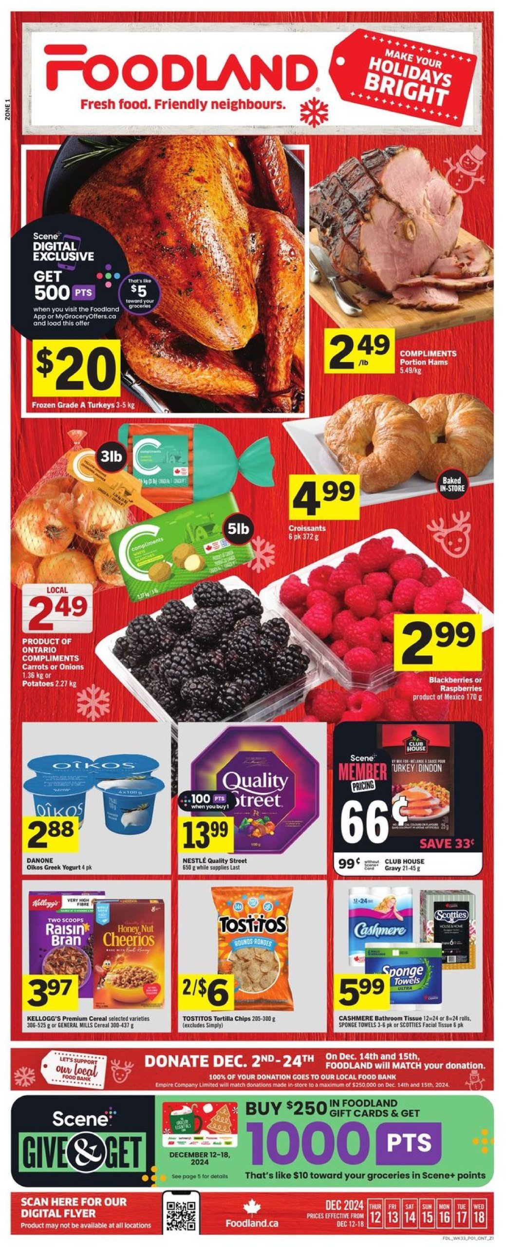 foodland - Foodland flyer valid from 12-12 - 12-18