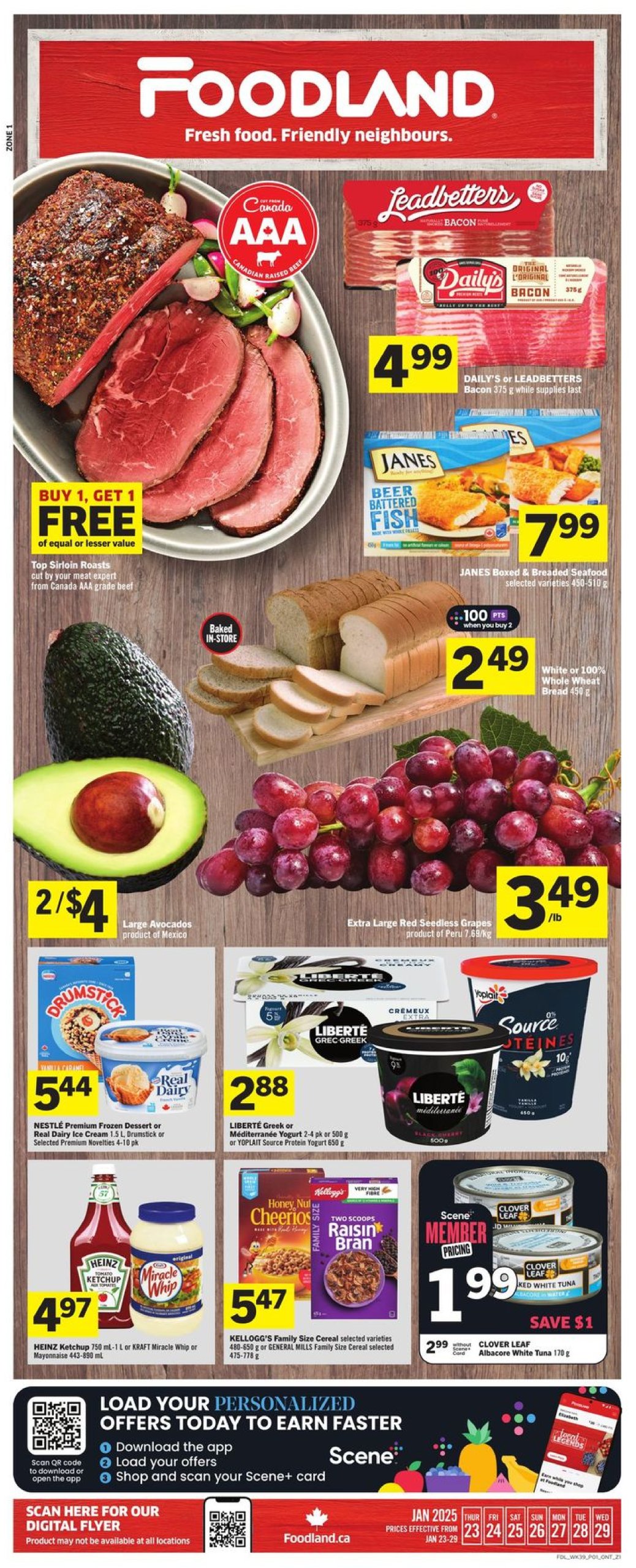 foodland - Foodland flyer valid from 01-23 - 01-29