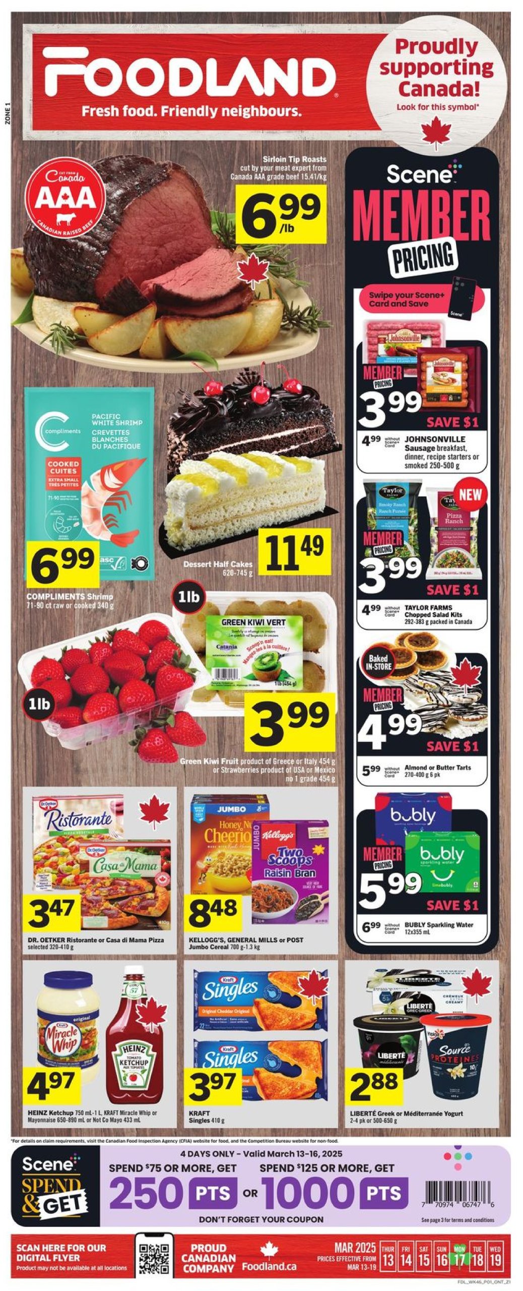 foodland - Foodland flyer valid from 03-13 - 03-19 - page: 1