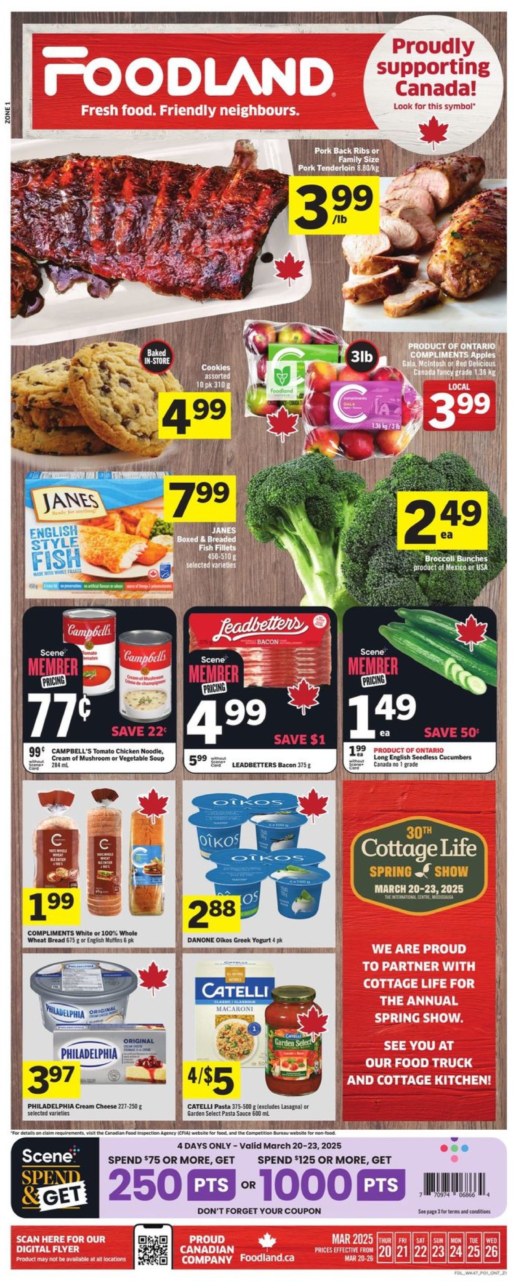 foodland - Foodland flyer valid from 03-20 - 03-26 - page: 1