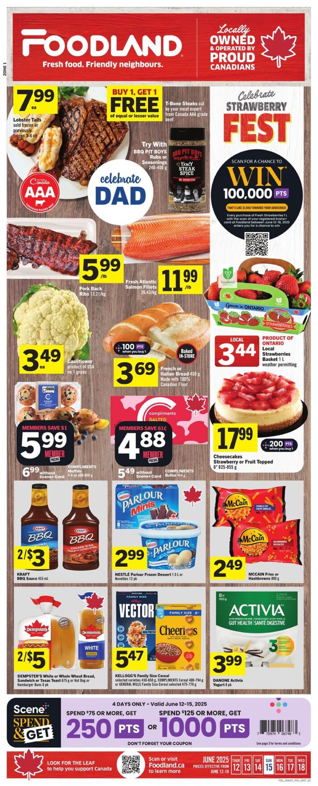 foodland - Foodland flyer valid from 06-12 - 06-18 - page: 1