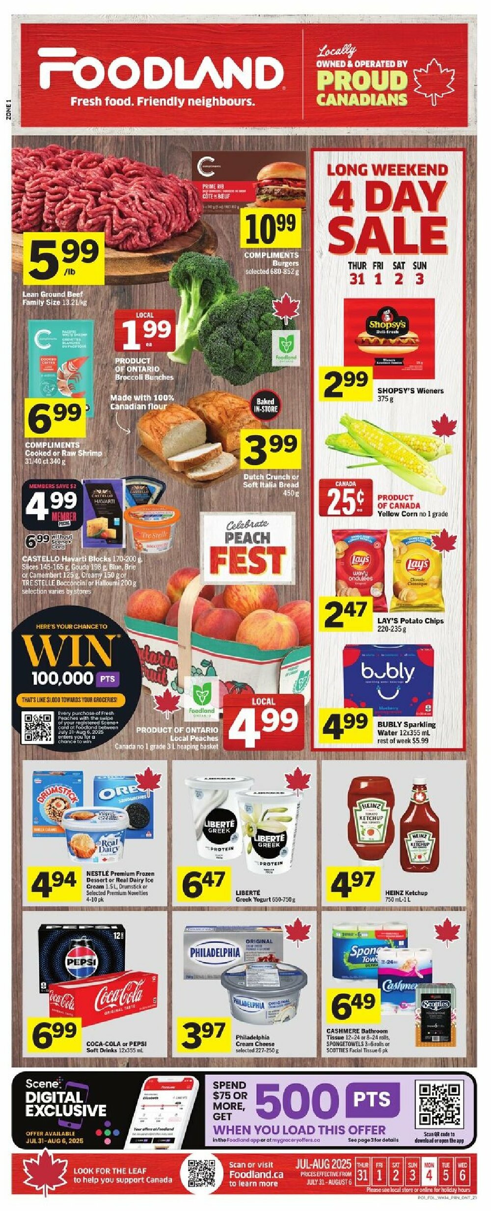 foodland - Foodland flyer valid from 07-31 - 08-06