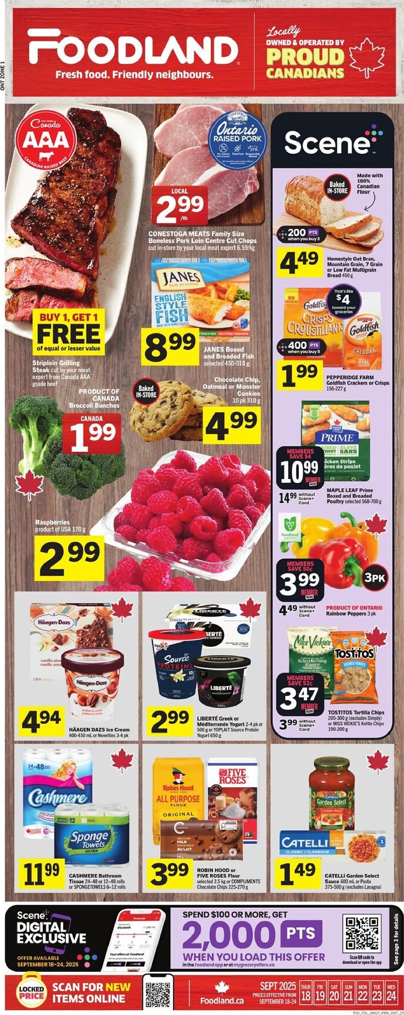 foodland - Foodland flyer valid from 09-18 - 09-24