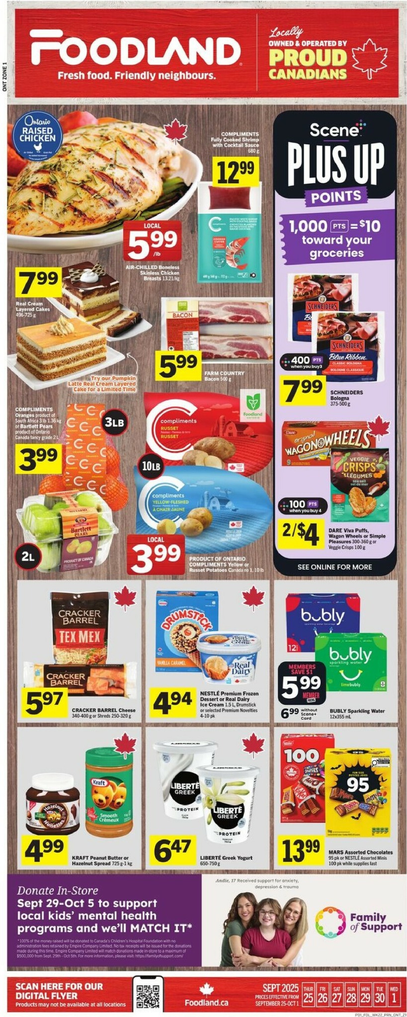 foodland - Foodland flyer valid from 09-25 - 10-01