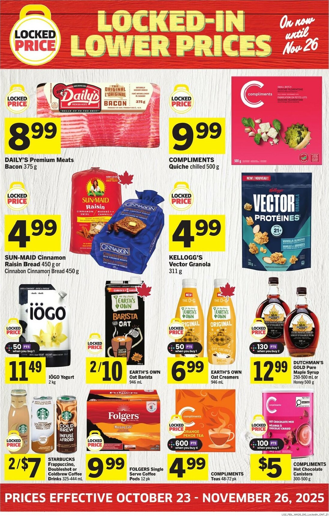foodland - Foodland - Locked Price Flyer Valid From 10-23 to 11-26 - page: 2