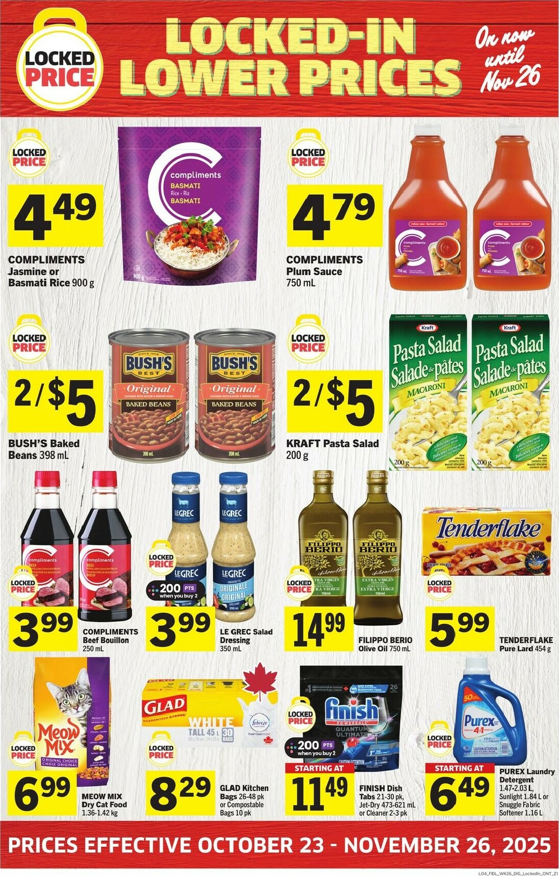 foodland - Foodland - Locked Price Flyer Valid From 10-23 to 11-26 - page: 4