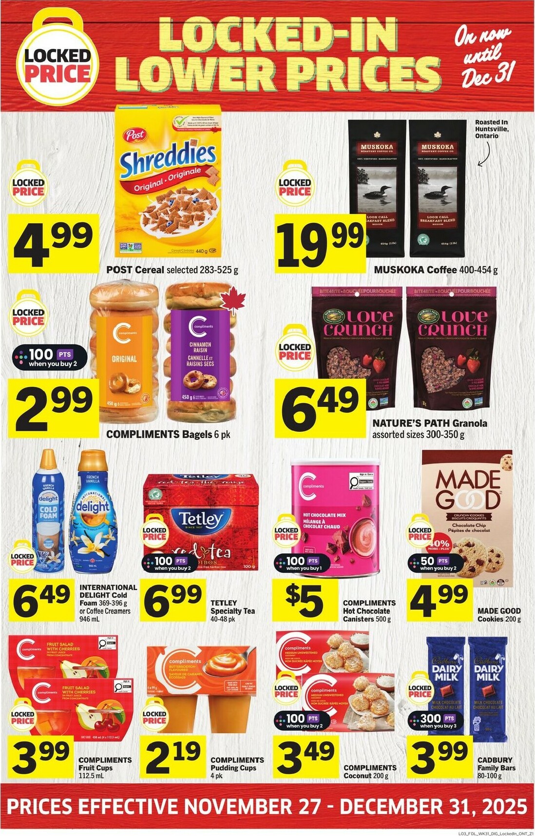 foodland - Foodland - Locked Price Flyer Valid From 11-27 to 12-31 - page: 3