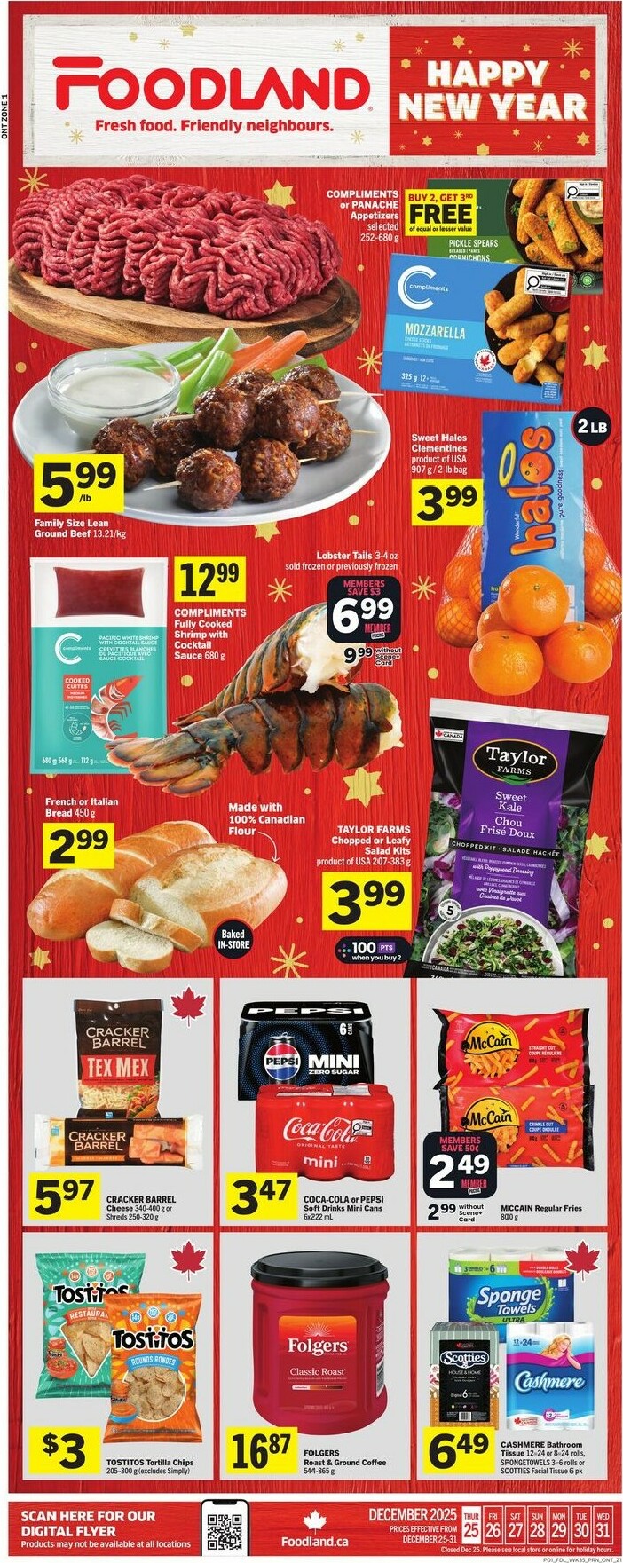 foodland - Foodland Flyer Valid From 12-25 to 12-31