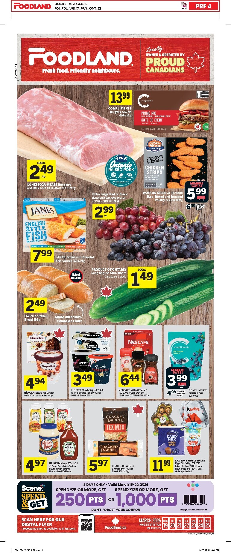 foodland - Foodland Flyer Valid From 2026-03-19 to 2026-03-25 - page: 1