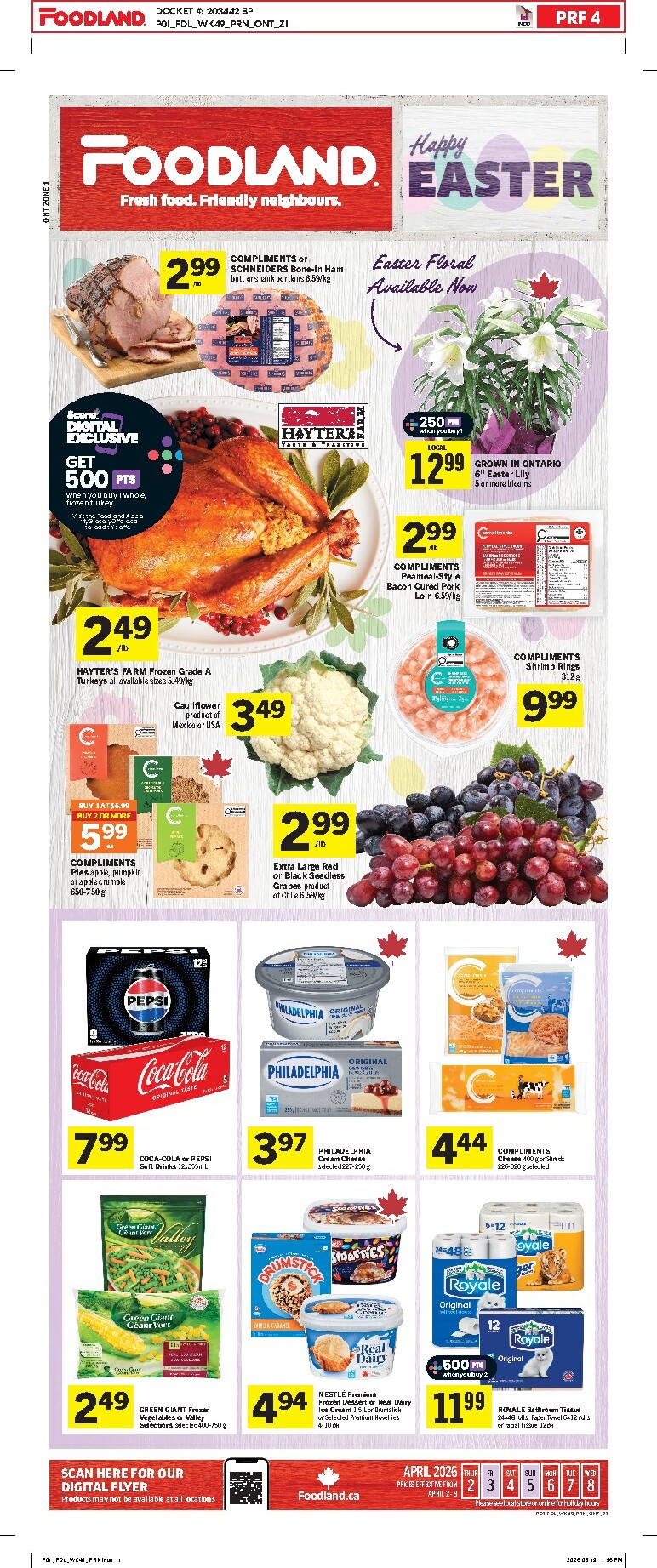 foodland - Foodland Flyer Valid From 2026-04-02 to 2026-04-08