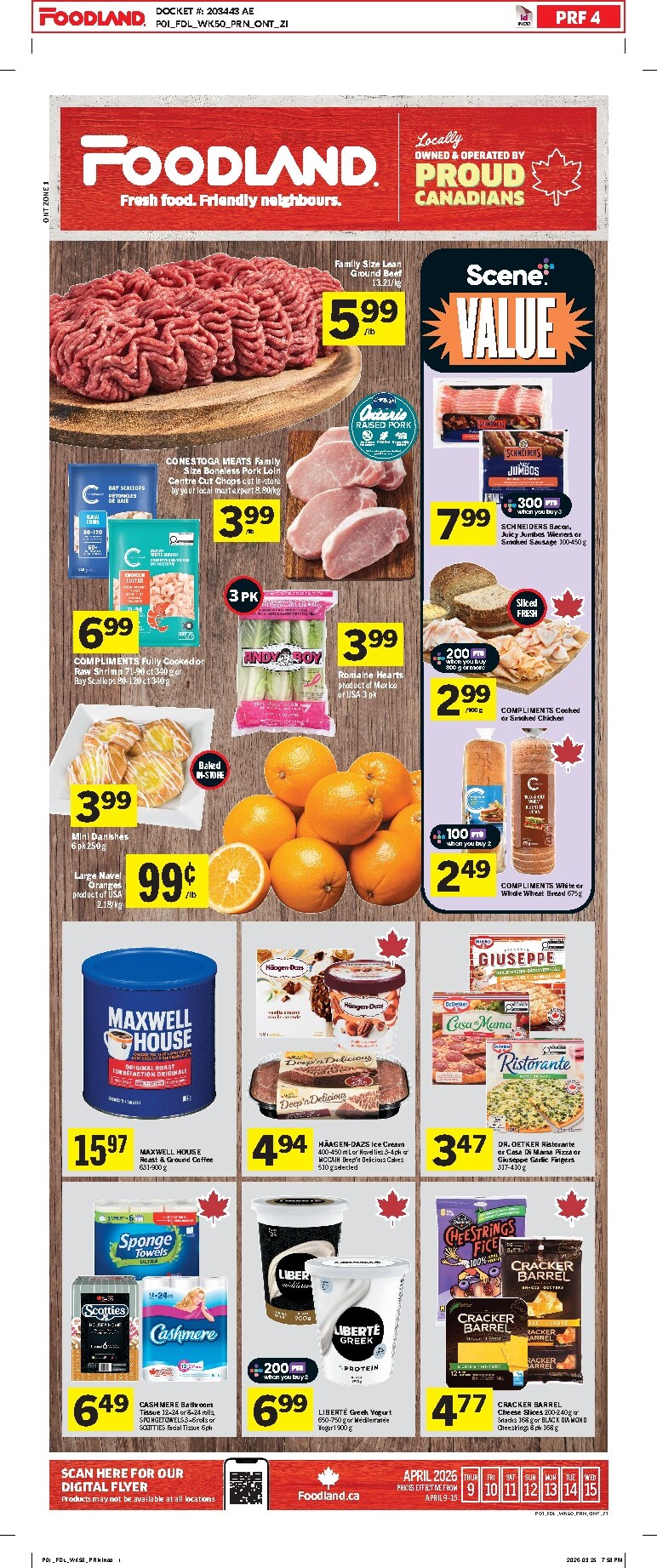 foodland - Upcoming Foodland Flyer Valid from 2026-04-09 to 2026-04-15