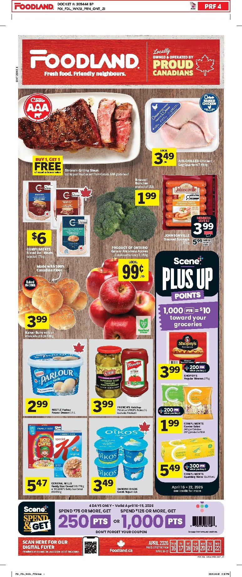 foodland - New Foodland Flyer for This Week – 2026-04-16 to 2026-04-22