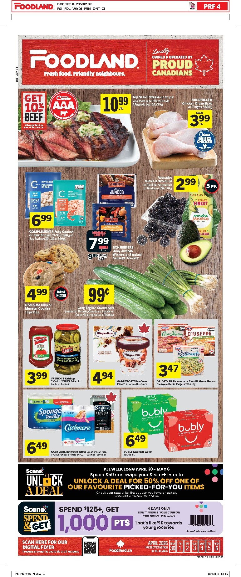 foodland - New Foodland Flyer for This Week – 2026-04-30 to 2026-05-06 - page: 1