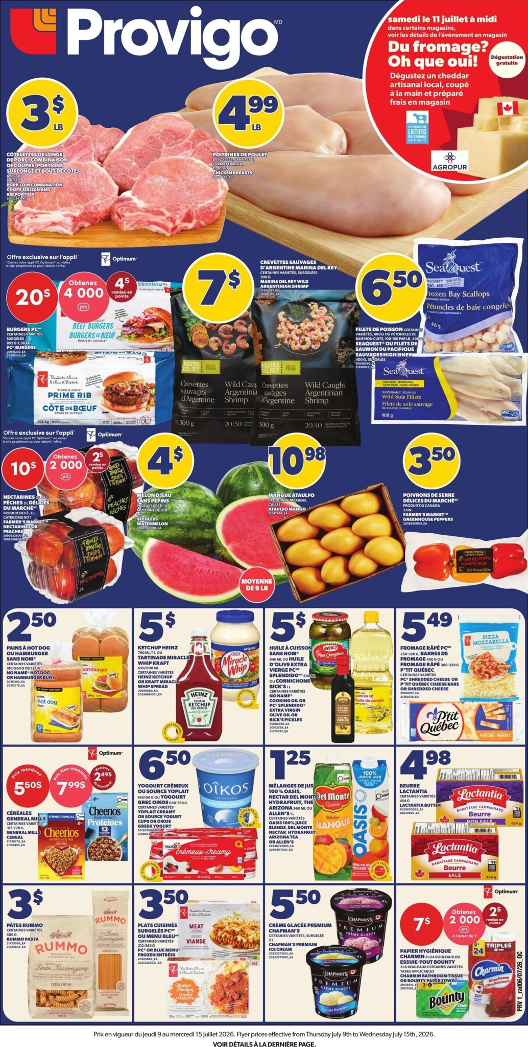 provigo - Provigo Flyer Valid from 2026-07-09 to 2026-07-15 - page: 1