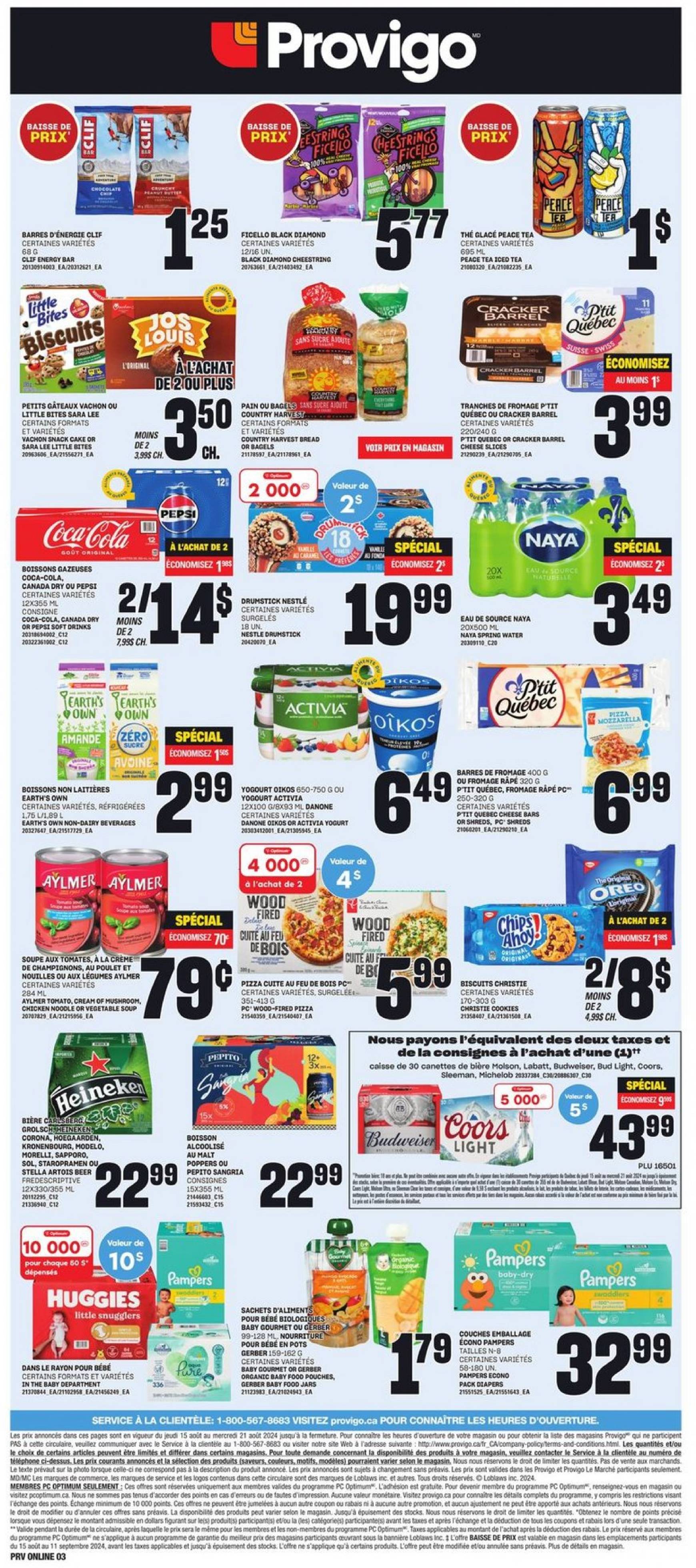 provigo - Latest Provigo flyer 15.08. - 21.08. - page: 2