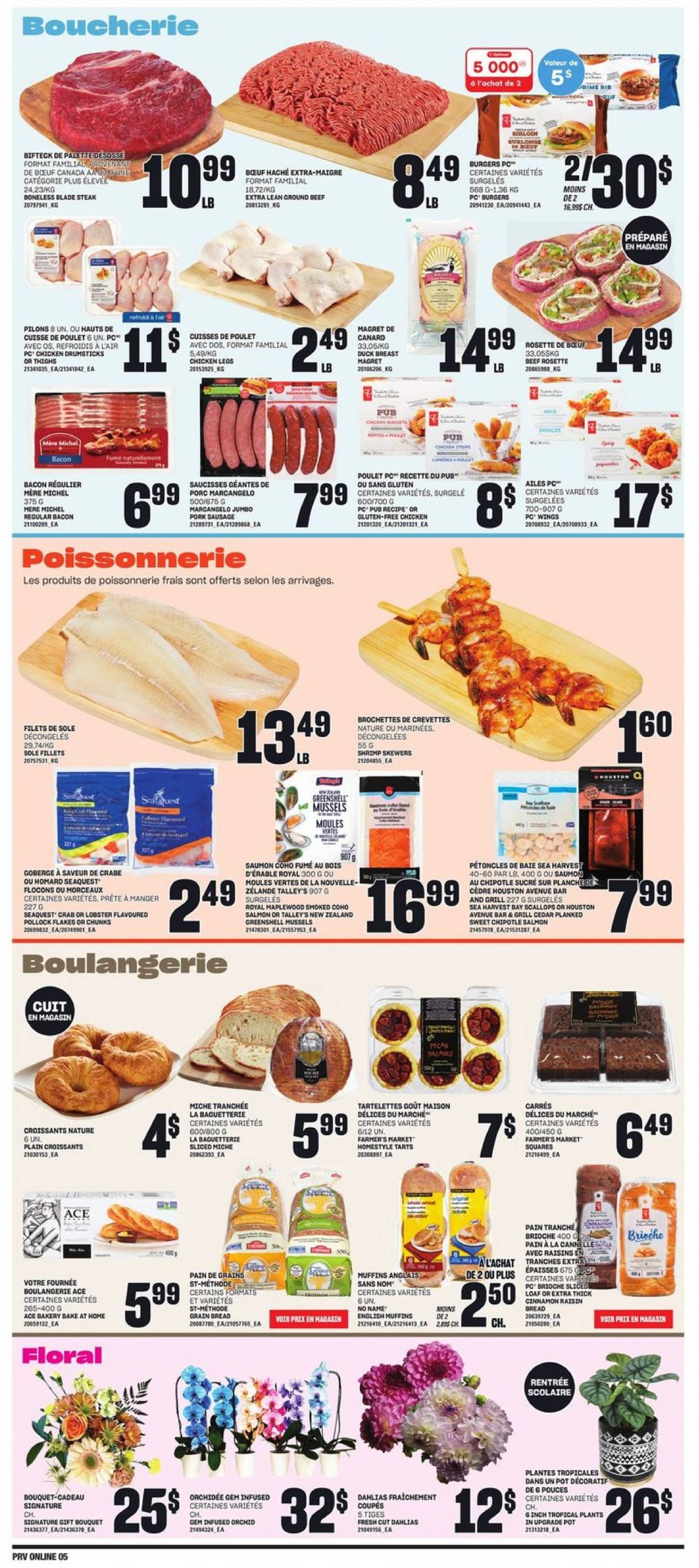 provigo - Latest Provigo flyer 22.08. - 28.08. - page: 5