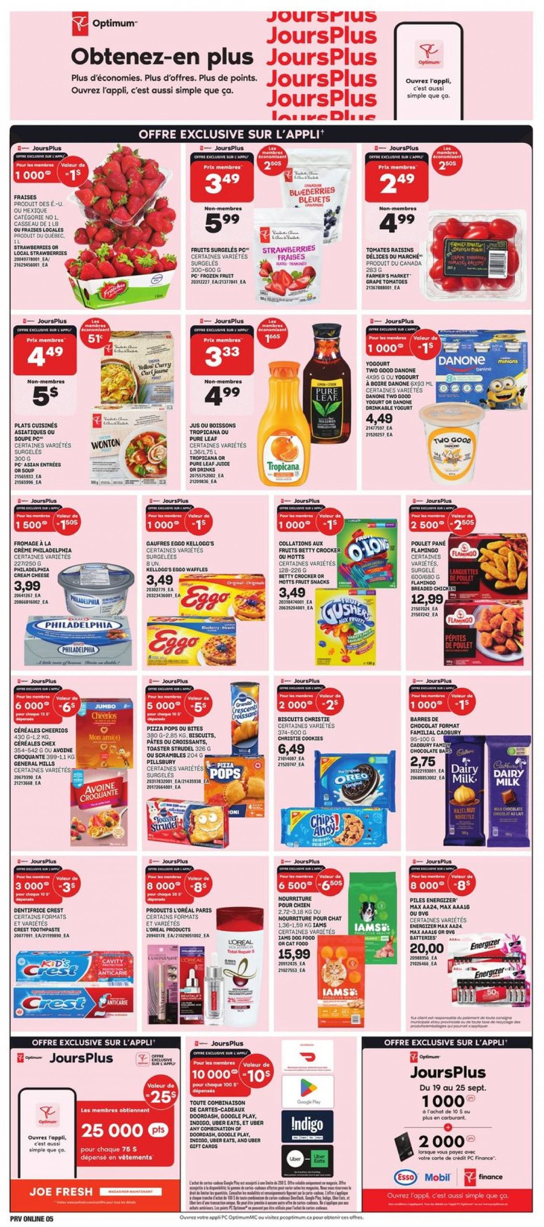 provigo - Latest Provigo flyer 19.09. - 25.09. - page: 5