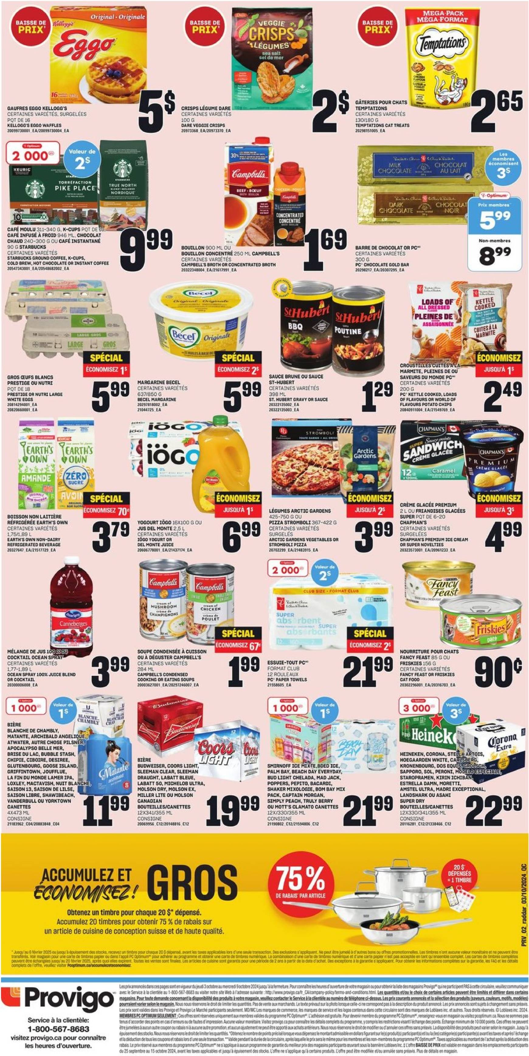 provigo - Latest Provigo flyer valid from 03.10. - 09.10. - page: 3